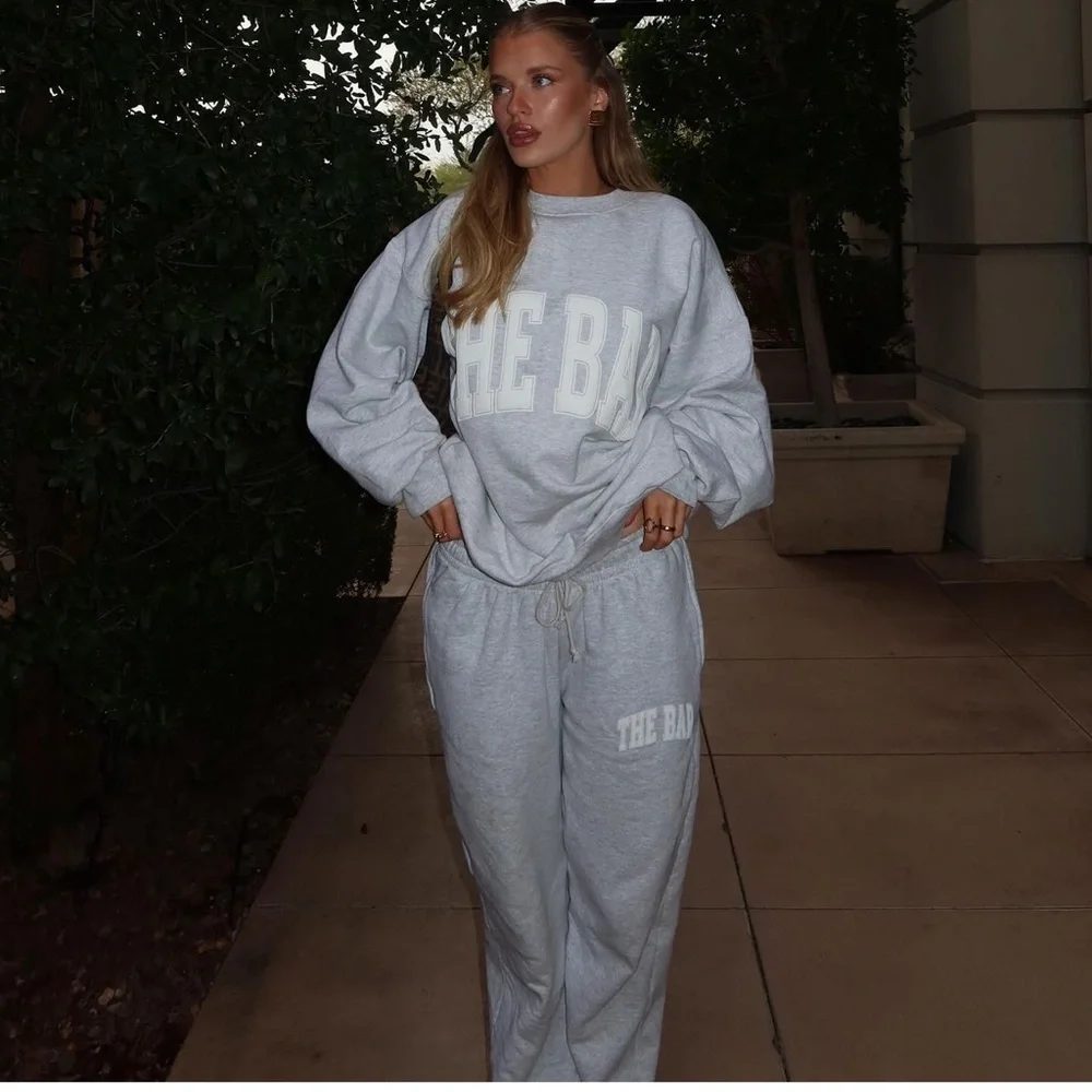 Brand NEW, In The Original Package, Always “SOLD OUT”,Grey, The Bar Sweatpants - Picture 3 of 9